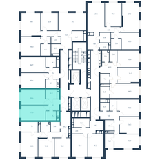 Квартира 48 м², 1-комнатная - изображение 3