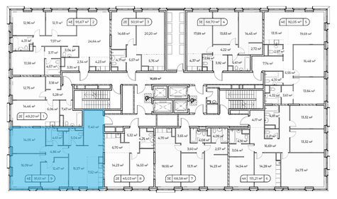75 м², 3-комнатная квартира 75 000 000 ₽ - изображение 118