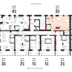 Квартира 63,6 м², 3-комнатная - изображение 2