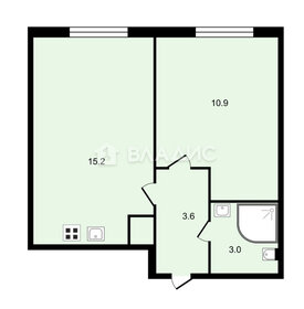 Квартира 32,9 м², 1-комнатная - изображение 1