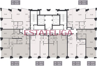 Квартира 100 м², 5-комнатная - изображение 2