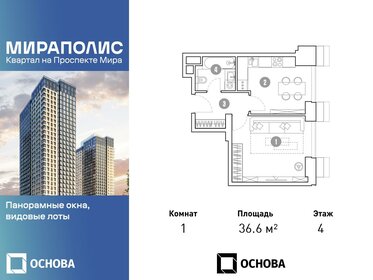 Снять однокомнатную квартиру с кондиционером в Москве и МО - изображение 35