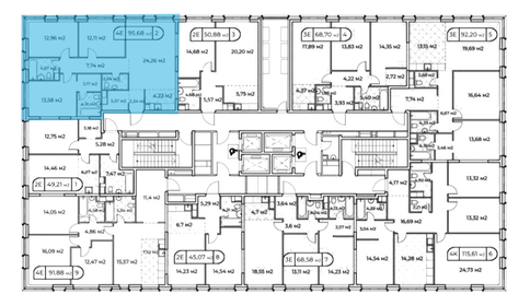 91,5 м², 3-комнатная квартира 50 240 000 ₽ - изображение 89