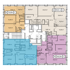 Квартира 102,3 м², 3-комнатная - изображение 2