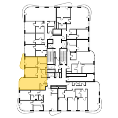 Квартира 97,4 м², 2-комнатная - изображение 3