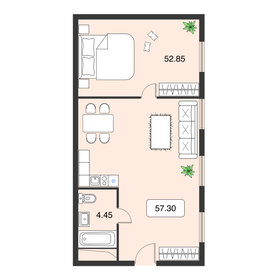 26 м², апартаменты-студия 9 300 000 ₽ - изображение 107