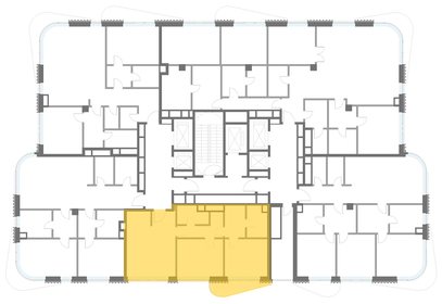 74,3 м², 2-комнатная квартира 140 000 000 ₽ - изображение 103