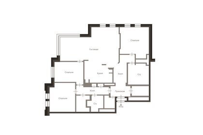 Квартира 178 м², 4-комнатная - изображение 2