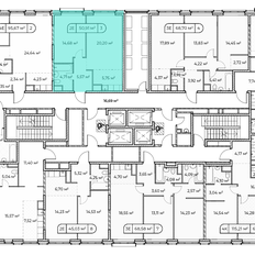 Квартира 51 м², 1-комнатная - изображение 3