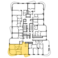 Квартира 102,9 м², 2-комнатная - изображение 3