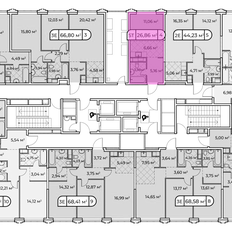 Квартира 27 м², студия - изображение 3