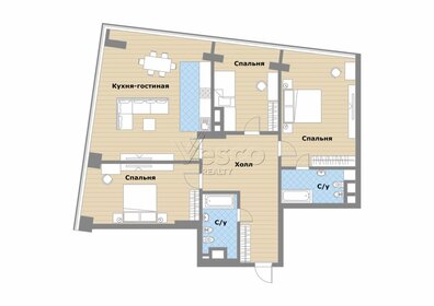 Квартира 153,7 м², 4-комнатная - изображение 1
