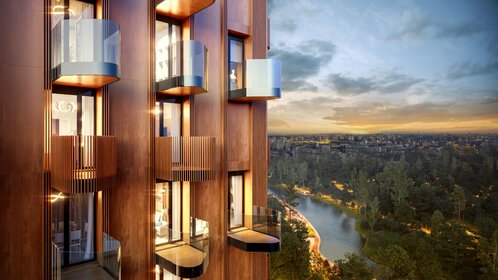 Купить однокомнатную квартиру рядом с прудом в МФК Capital Towers в Москве и МО - изображение 17