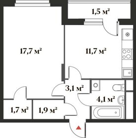 33,7 м², 1-комнатная квартира 9 300 000 ₽ - изображение 118