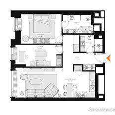 Квартира 83,6 м², 3-комнатные - изображение 2