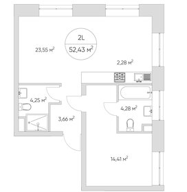 78,7 м², 3-комнатная квартира 18 800 000 ₽ - изображение 210