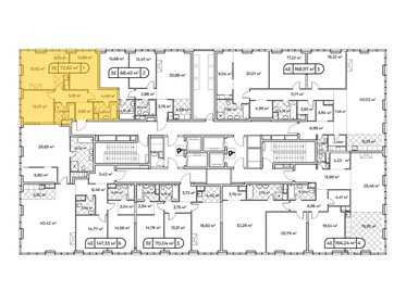 123 м², 2-комнатная квартира 227 468 240 ₽ - изображение 150