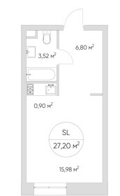 28,2 м², апартаменты-студия 8 500 000 ₽ - изображение 153