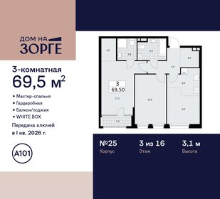 71,8 м², 4-комнатная квартира 30 000 000 ₽ - изображение 133