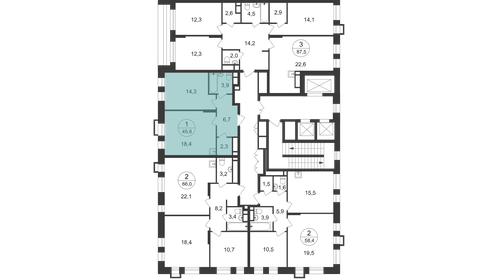 37,5 м², 1-комнатная квартира 9 299 999 ₽ - изображение 111
