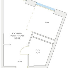 Квартира 26 м², студия - изображение 2