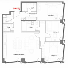 Квартира 99 м², 4-комнатная - изображение 2