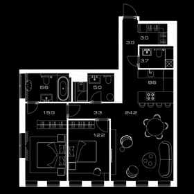142 м², 3-комнатная квартира 91 022 000 ₽ - изображение 24