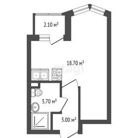 Квартира 25,4 м², студия - изображение 3