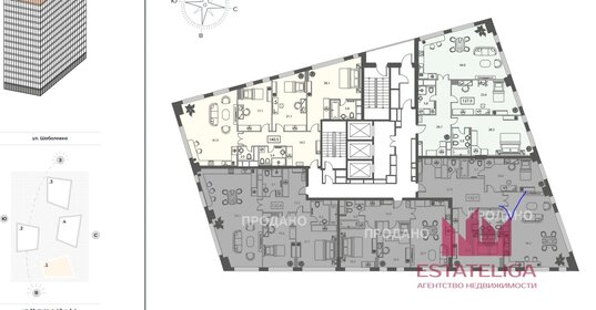 127,6 м², 3-комнатная квартира 61 248 000 ₽ - изображение 66