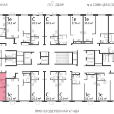 Квартира 36,7 м², 1-комнатная - изображение 2