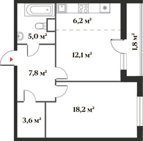 51,3 м², 2-комнатная квартира 13 196 749 ₽ - изображение 72