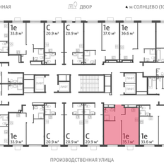 Квартира 35,1 м², 1-комнатная - изображение 2