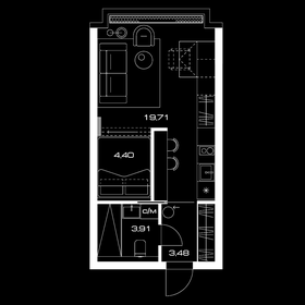 40,7 м², 2-комнатная квартира 8 868 151 ₽ - изображение 51