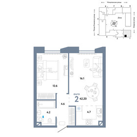41,7 м², 2-комнатная квартира 15 800 000 ₽ - изображение 98