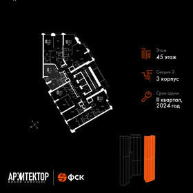 39,1 м², 1-комнатная квартира 18 700 000 ₽ - изображение 132