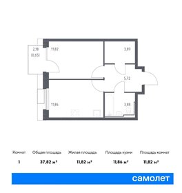 30,9 м², 1-комнатная квартира 8 500 000 ₽ - изображение 83