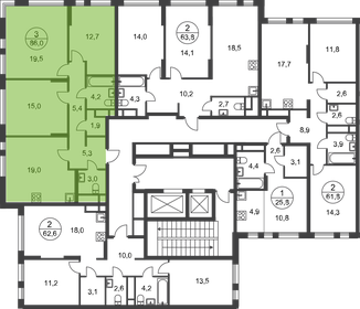 86 м², 3-комнатная квартира 21 235 116 ₽ - изображение 81