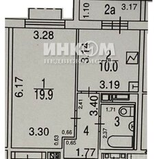 Квартира 38,5 м², 1-комнатная - изображение 2