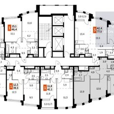 Квартира 74 м², 3-комнатная - изображение 2