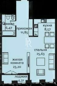 58 м², 2-комнатная квартира 82 000 000 ₽ - изображение 118
