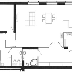 Квартира 107,9 м², 3-комнатная - изображение 3