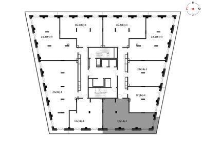 75,5 м², 2-комнатная квартира 21 619 570 ₽ - изображение 70