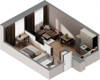 42 м², 1-комнатная квартира 12 500 000 ₽ - изображение 141