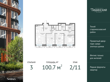 141 м², 4-комнатные апартаменты 98 000 000 ₽ - изображение 117