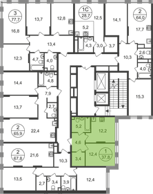 38 м², 1-комнатная квартира 11 500 000 ₽ - изображение 112