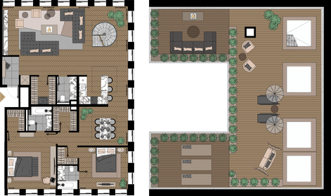 Квартира 147,8 м², 2-комнатные - изображение 1