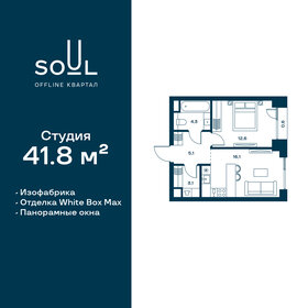 40,4 м², 1-комнатная квартира 20 397 960 ₽ - изображение 53