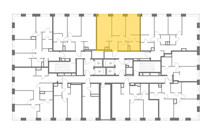 68,5 м², 2-комнатная квартира 42 130 000 ₽ - изображение 78