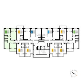 93,8 м², 3-комнатная квартира 11 256 000 ₽ - изображение 91