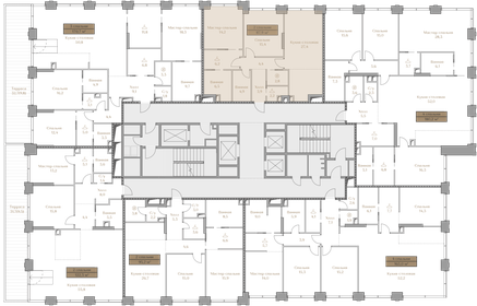 89,5 м², 2-комнатная квартира 118 299 000 ₽ - изображение 90